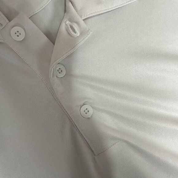 Under Armour Shirt Mens L Blue HeatGear Loose Performance Short Sleeve Striped - Picture 9 of 9